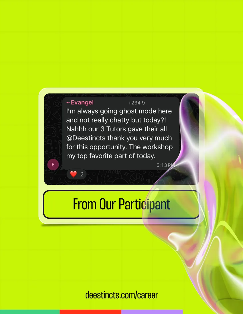 Testimonial from a SkillUp50 Lagos participant